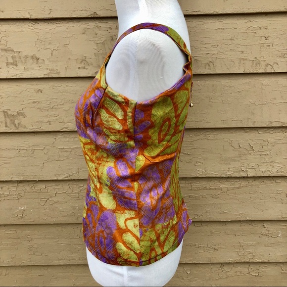 ☀️☀️☀️ 4/$20 Handmade batik back zip tank! - Picture 4 of 6
